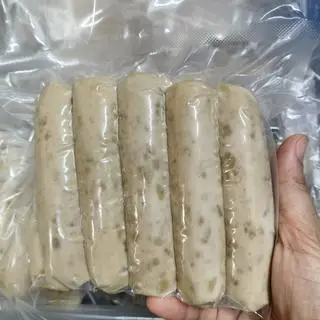 Hình ảnh xúc xích cốm