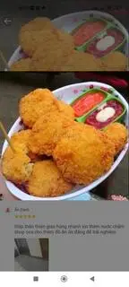 Hình ảnh combo 6 bánh gà thơm ngon