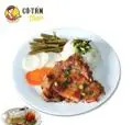 Hình ảnh Combo Sườn Cốt Lết Canh Nước