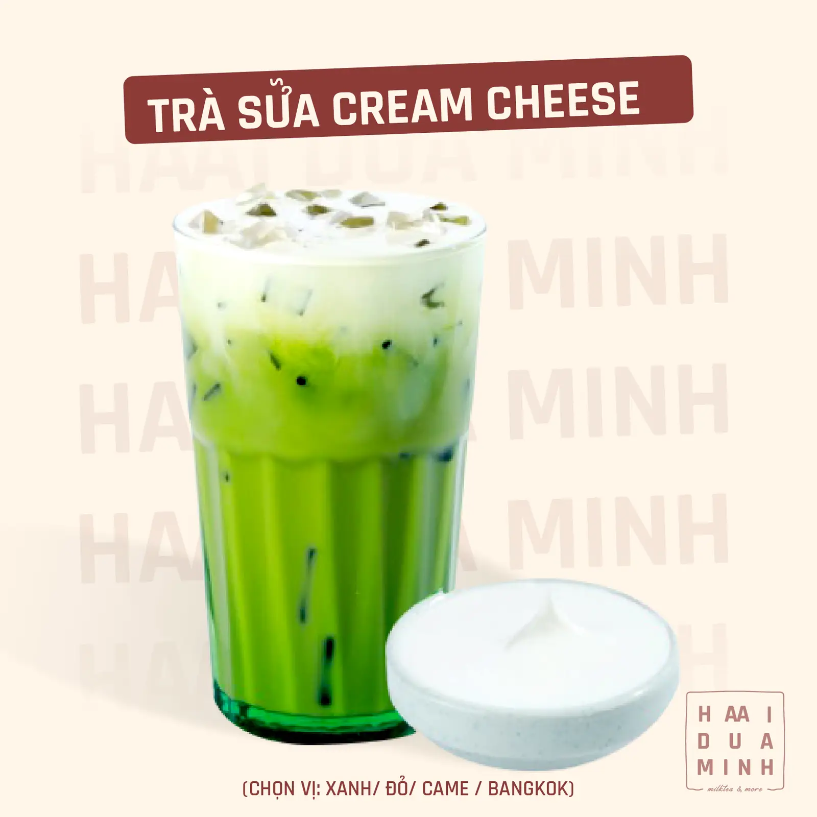 Hình ảnh TRÀ SỮA CREAM CHEESE - size L 650ml