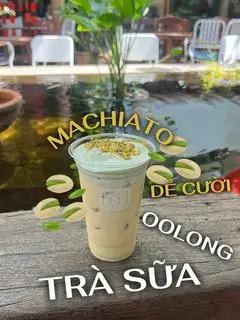 Hình ảnh Olong dẻ cười macchiato