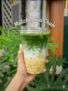 Hình ảnh Matcha Sữa Chuối