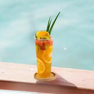 Hình ảnh Trà Trái Cây Nhiệt Đới
