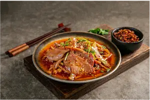 Hình ảnh Thịt Bò Muối Trộn (Phần Nhỏ 150g) - 凉拌盐水牛肉 150g 
