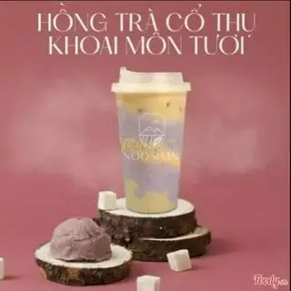 Hình ảnh Hồng Trà Sữa Khoai Môn Tươi 