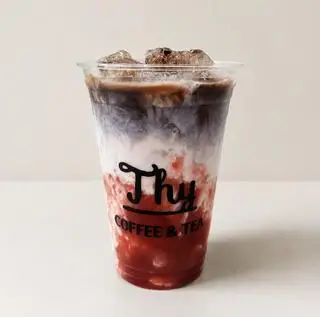 Hình ảnh Cacao latte dâu