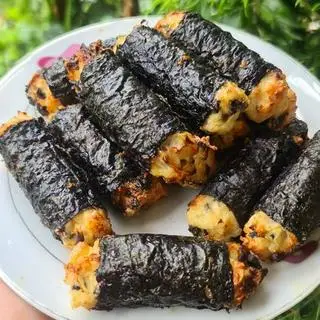 Hình ảnh gà cuộn rong biển x5 miếng