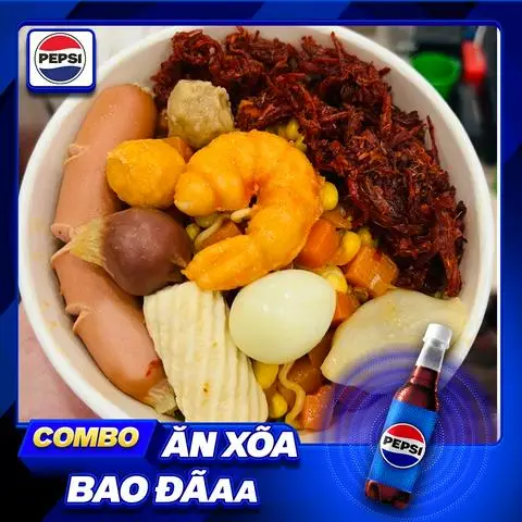 Hình ảnh MÌ TRỘN ĐẶC BIỆT 2 GÓI + PEPSI CHAI