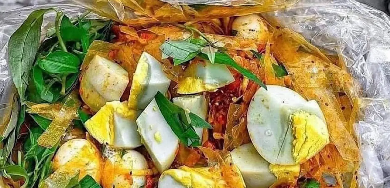Hình ảnh Bánh tráng TRỘN phơi sương