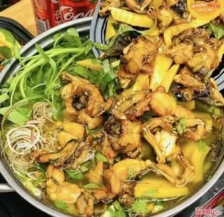 Hình ảnh Lẩu ếch măng cay