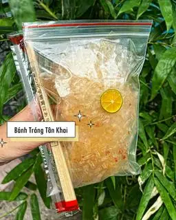 Hình ảnh Bánh Tráng Sate Muối Nhuyễn ( ko trứng )