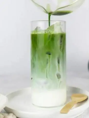 Hình ảnh matcha latte 