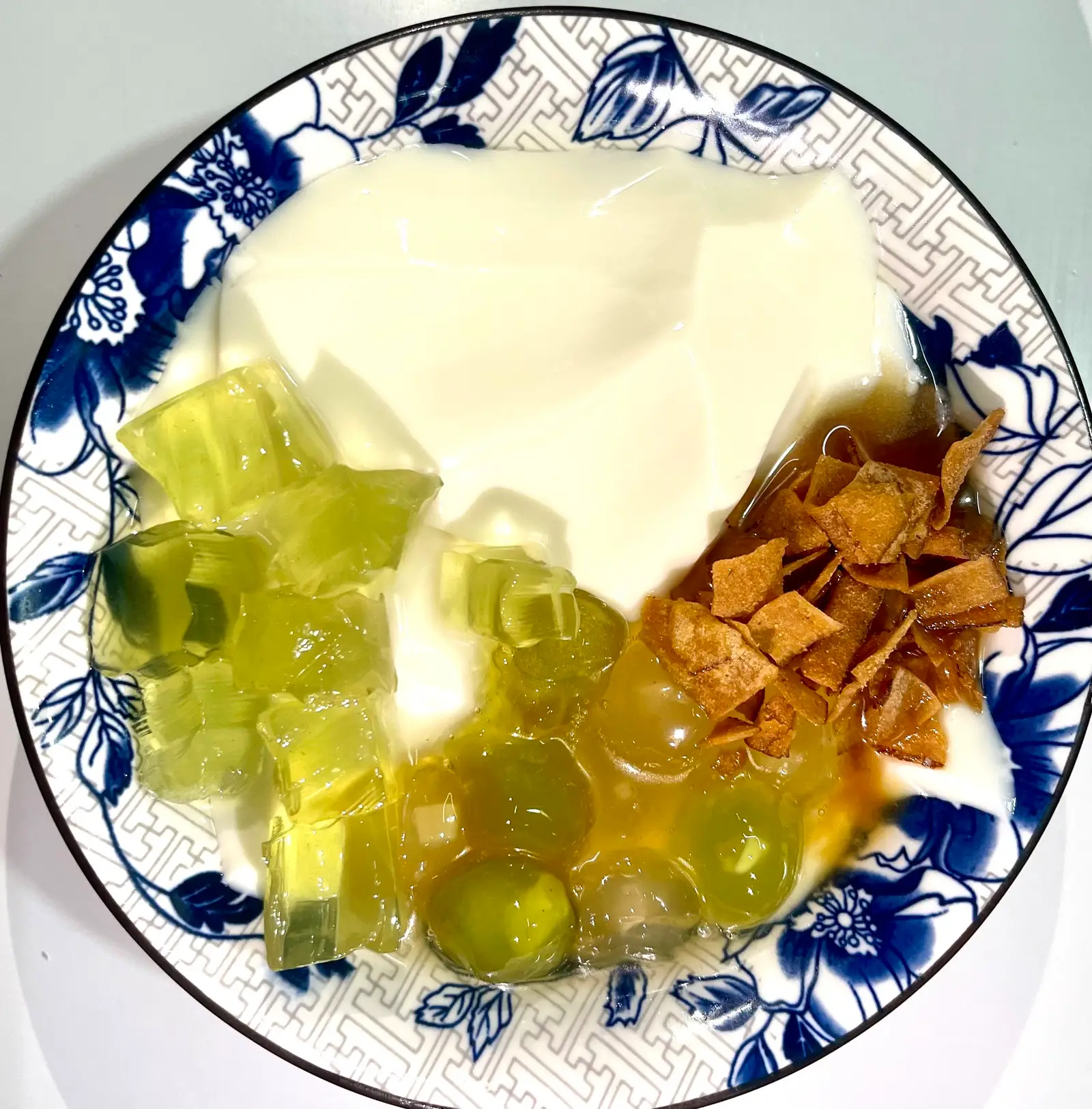Hình ảnh Tào phớ x2 thạch xanh matcha