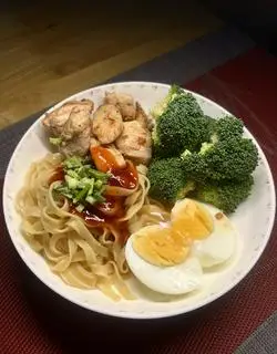 Hình ảnh Mì Sốt Cay Ức Gà