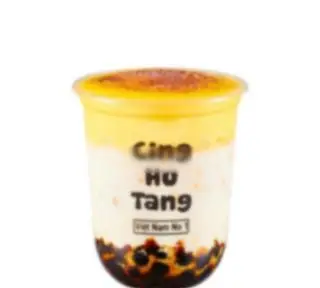 Hình ảnh Kem trứng nướng trân châu đường đen