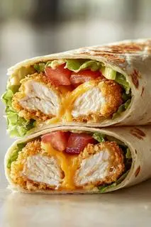 Hình ảnh Authentic French TACOS Crispy Chicken - Gà Giòn