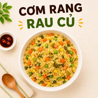Hình ảnh Cơm rang rau củ
