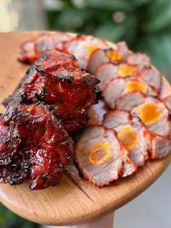 Hình ảnh Xá Xíu Trứng Muối
