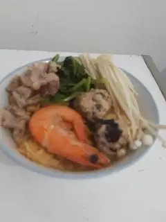 Hình ảnh Mỳ chua cay+mộc,sụn,tôm