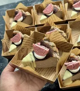 Hình ảnh Oreo burnt cheesecake