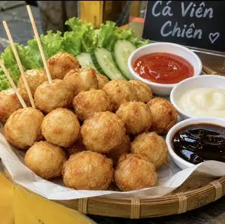 Hình ảnh cá viên chiên
