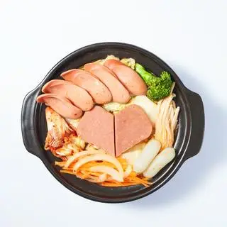 Hình ảnh Mì kim chi thịt xúc xích