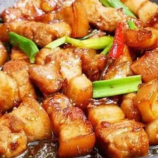 Hình ảnh Ba chỉ rang cháy cạnh