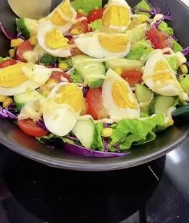 Hình ảnh Salad Dầu Giấm Trứng