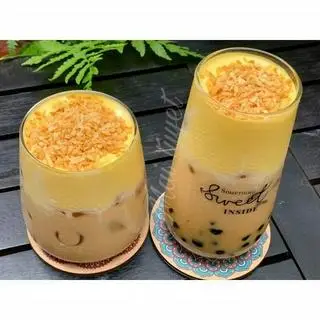 Hình ảnh Trà Sữa  Oolong nướng kem trứng