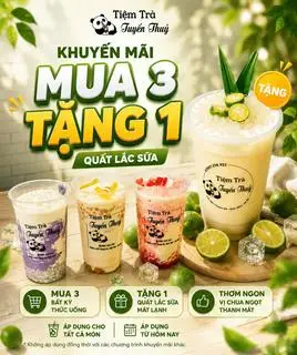Hình ảnh Quất lắc sữa