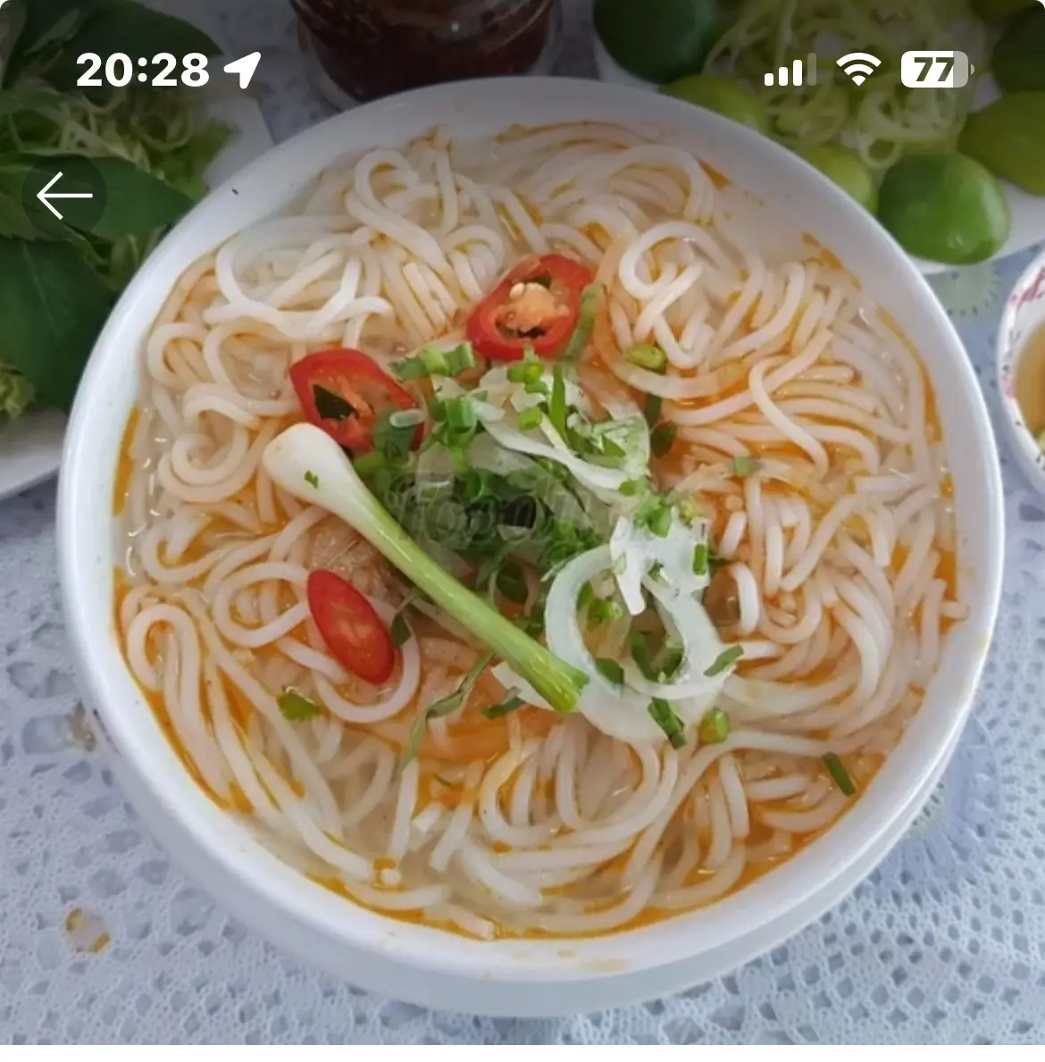 Hình ảnh Tô Bún Không