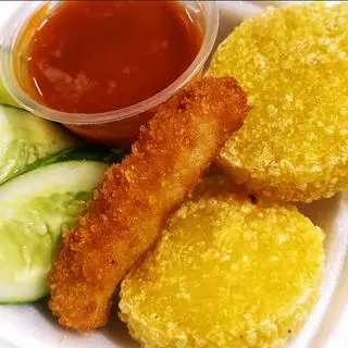 Hình ảnh Xôi Chiên Nem Chua Rán + Hũ Sốt (2 xôi)