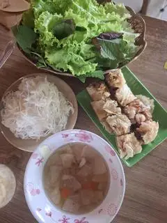 Hình ảnh Bún nem rán tôm cua biển