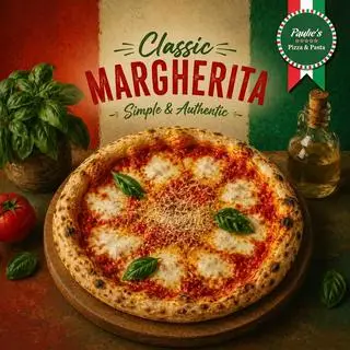 Hình ảnh Pizza Sốt Cà Cổ Điển | Classic Margherita Pizza