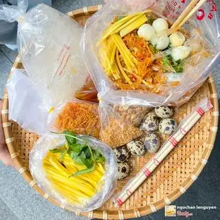 Hình ảnh Bánh tráng trộn thường