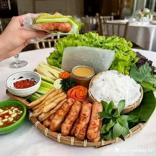 Hình ảnh Mẹt Nem Nướng - Phần