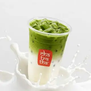 Hình ảnh Latte Thái Xanh