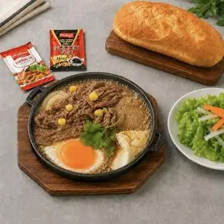 Hình ảnh Bò Né Truyền Thống