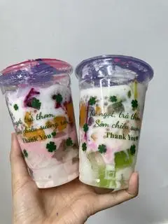 Hình ảnh Sữa chua hoa quả trân châu size M