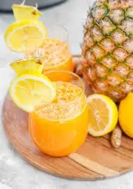Hình ảnh Nước Ép Thơm + Cam