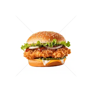 Hình ảnh Hamburger Gà Rán 