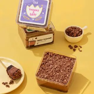 Hình ảnh Hộp Bitter Crunchill (Mousse Chocolate Đen)
