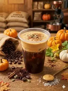 Hình ảnh Cà phê bí đỏ