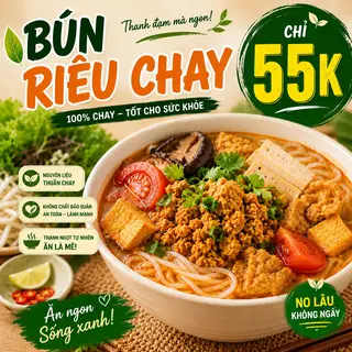 Hình ảnh Bún riêu chay - vegetarian 