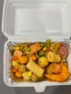 Hình ảnh Mì tôm trộn trộn thập cẩm topping