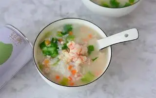 Hình ảnh cháo tôm