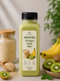Hình ảnh ST Yến mạch + Chuối +Kiwi