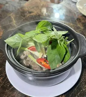 Hình ảnh Bao Tử Cá Ngừ Hấp Hành Gừng