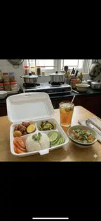 Hình ảnh Cơm thịt kho đậu hủ