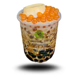 Hình ảnh Combo 4 [Phô Mai Tươi, Hạt Thủy Tinh, Trân Châu Đen]